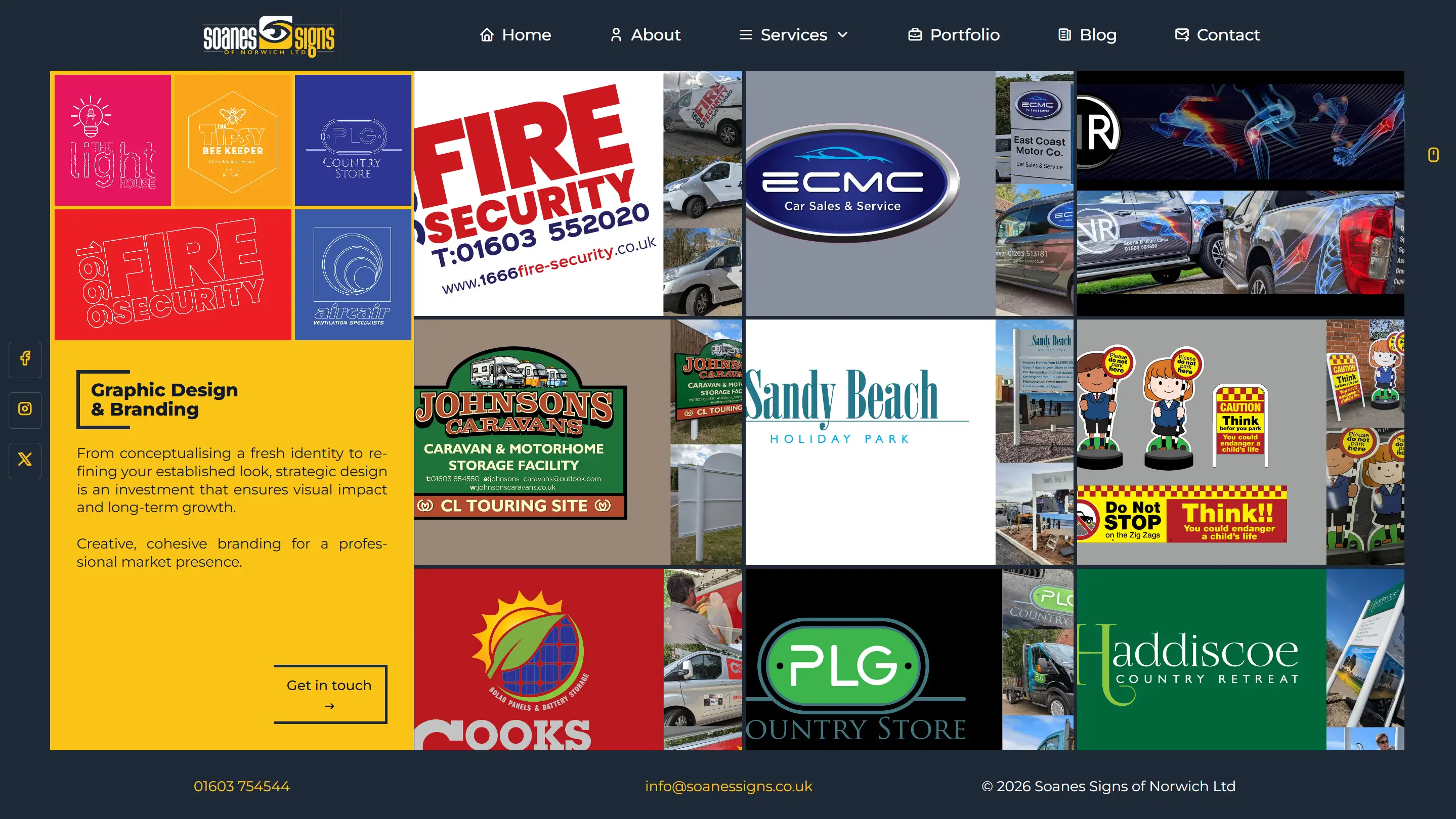 Soanes Signs of Norwich Ltd - Blog New Website Launch - Post visual